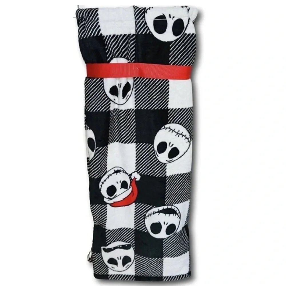 Disney The Nightmare Before Christmas Jack  Silk Throw Blanet